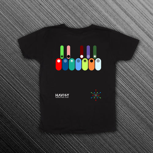 Camiseta con el Piano RGB HAVISY